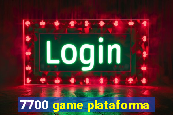 7700 game plataforma